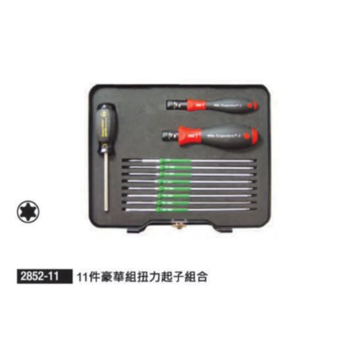 2852-11 11件豪華組扭力起子組合